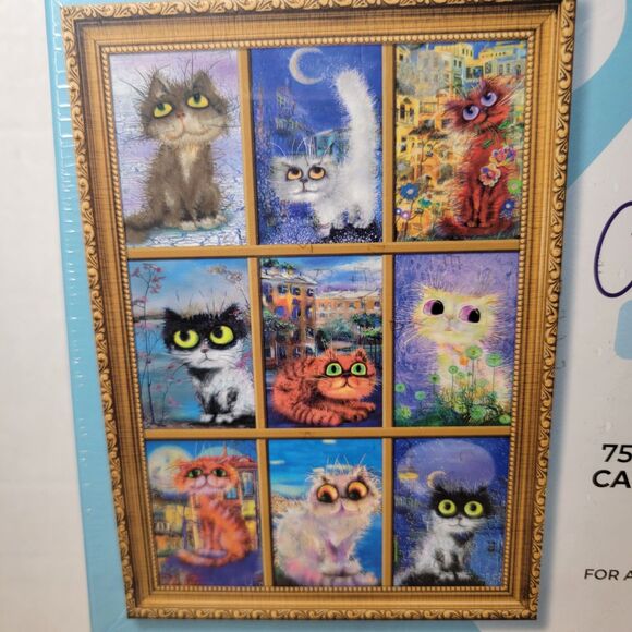 bsi Cat Jigsaw Puzzle 1000 Pieces (28" X 20") NEW / SEALED - Picture 2 of 3